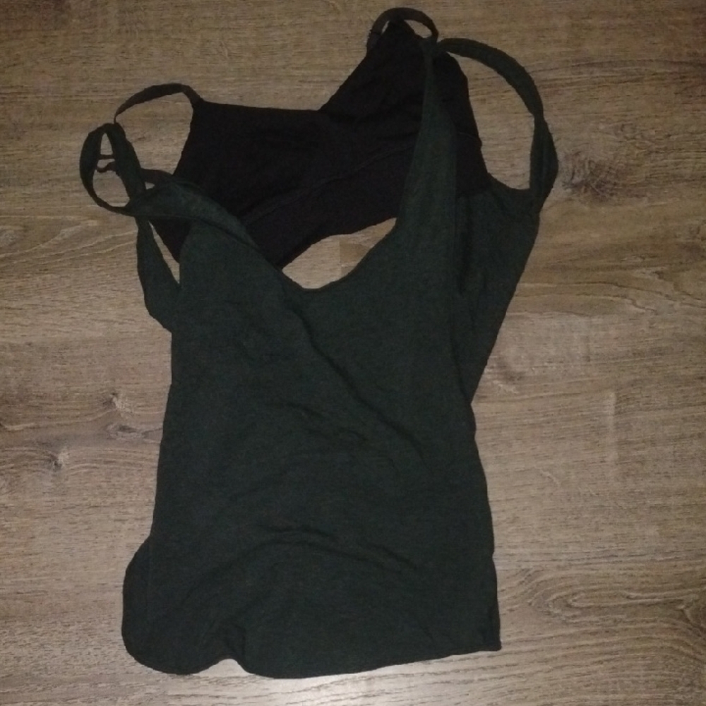 Chic Black Camisole for Women built In Bra